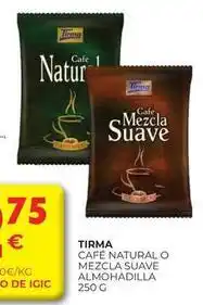 CashDiplo Tirma - cafe natural o mezcla suave almohadilla oferta