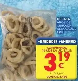 CashDiplo Arc - decasa aros de cebolla rebozados oferta