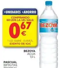 CashDiplo Pascual - agua oferta