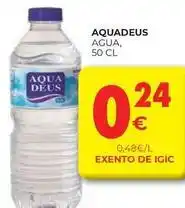 CashDiplo Aquadeus - agua oferta