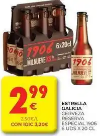 CashDiplo Estrella galicia - cerveza reserva especial oferta