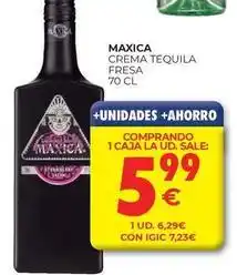 CashDiplo Maxica - crema tequila fresa oferta