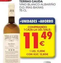 CashDiplo Terras gauda - vino blanco albarino d.o. rias baixas oferta