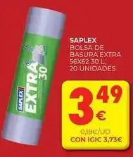 CashDiplo Saplex - bolsa de basura extra oferta