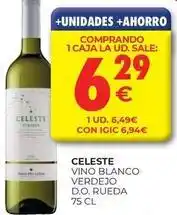 CashDiplo Celeste - vino blanco verdejo d.o. rueda oferta