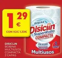 CashDiplo Disiclin - bobina multiusos compacta oferta