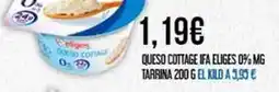 Claudio Eliges - queso cottage ifa oferta