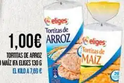 Claudio Ifa eliges - tortitas de arroz maiz oferta