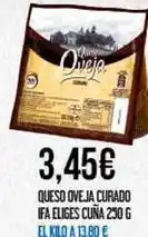 Claudio Eliges - queso oveja curado oferta