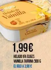Claudio Eliges - helado ifa vainilla tarrina oferta