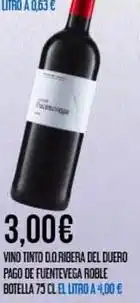 Claudio Pago de carrovejas - vino tinto d.o. ribera del duero oferta