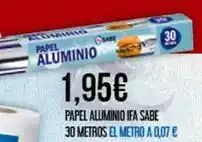 Claudio Ifa sabe - papel aluminio sabe oferta