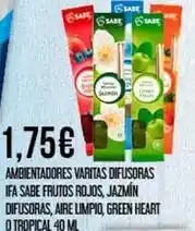 Claudio Ifa sabe - ambientadores varitas difusoras sabe frutos rojos oferta