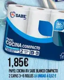 Claudio Ifa sabe - papel cocina sabe oferta