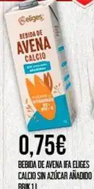 Claudio Ifa eliges - bebida de avena oferta
