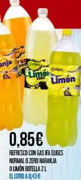 Claudio Eliges - refresco con gas oferta