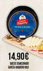 Claudio García baquero - queso semicurado oferta