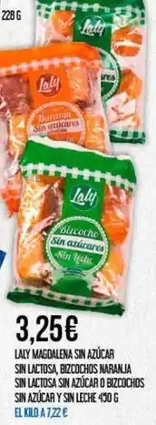 Claudio Laly - lay maddalena sin azucar sin azucarso, bizcochos oferta