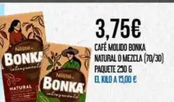 Claudio Bonka - cafe molido natural o mezcla oferta