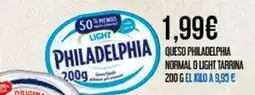 Claudio Philadelphia - queso normal o light tarrina oferta