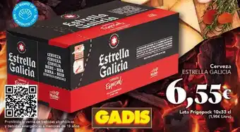 Gadis Estrella galicia - cerveza oferta