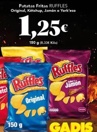 Gadis Ruffles - patatas fritas oferta
