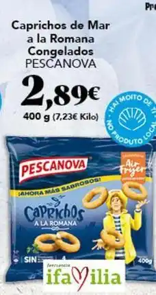 Gadis Pescanova - caprichos de mar a la romana congelados oferta