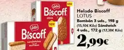 Gadis Lotus - helado biscoff oferta
