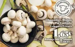 Gadis Origen - champinon blanco pie cortado oferta