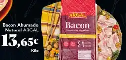 Gadis Argal - bacon ahumado natural oferta