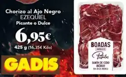 Gadis Ezequiel - chorizo al ajo negro oferta