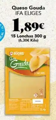 Gadis Ifa eliges - queso gouda oferta