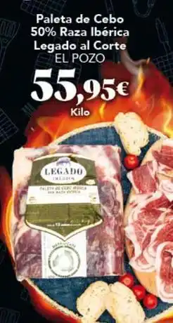 Gadis Legado del conde - paleta de cebo 50% raza iberica oferta
