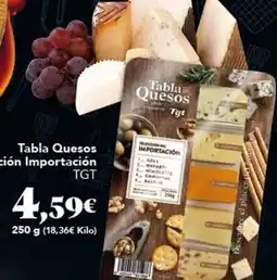 Gadis Tgt - tabla quesos impostacion oferta