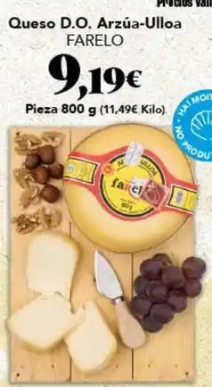 Gadis Queso d.o. arzúa-ulloa oferta