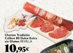 Gadis Revilla - chorizo tradición calibre 80 dulce extra sin gluten oferta