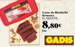 Gadis El quijote - carne de membrillo artesana oferta