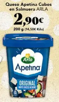 Gadis Arla - queso apetina cubos en salmuera oferta