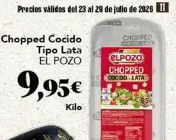 Gadis El pozo - chopped cocido tipo lata oferta
