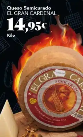 Gadis El gran cardenal - queso semicurado oferta
