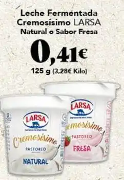 Gadis Larsa - leche fermentada cremosisimo natural o sabor fresa oferta