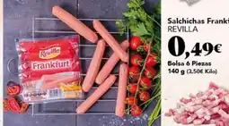 Gadis Revilla - salchichas frankfurt oferta
