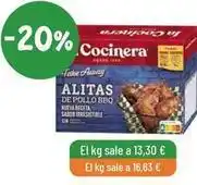 AhorraMas Alitas de pollo bbq oferta