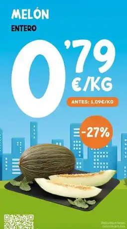 AhorraMas Melon entero oferta