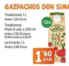 AhorraMas Don simón - gazpachos oferta