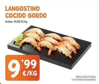 AhorraMas Langostino cocido gordo oferta