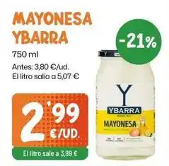 AhorraMas Ybarra - mayonesa oferta