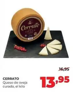 Alimerka Cerrato - queso de oveja curado oferta