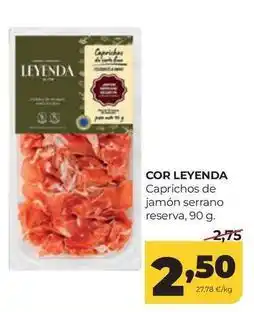 Alimerka Leyenda - caprichos de jamón serrano reserva oferta