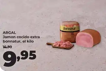 Alimerka Argal - jamon cocido extra bonnatur oferta